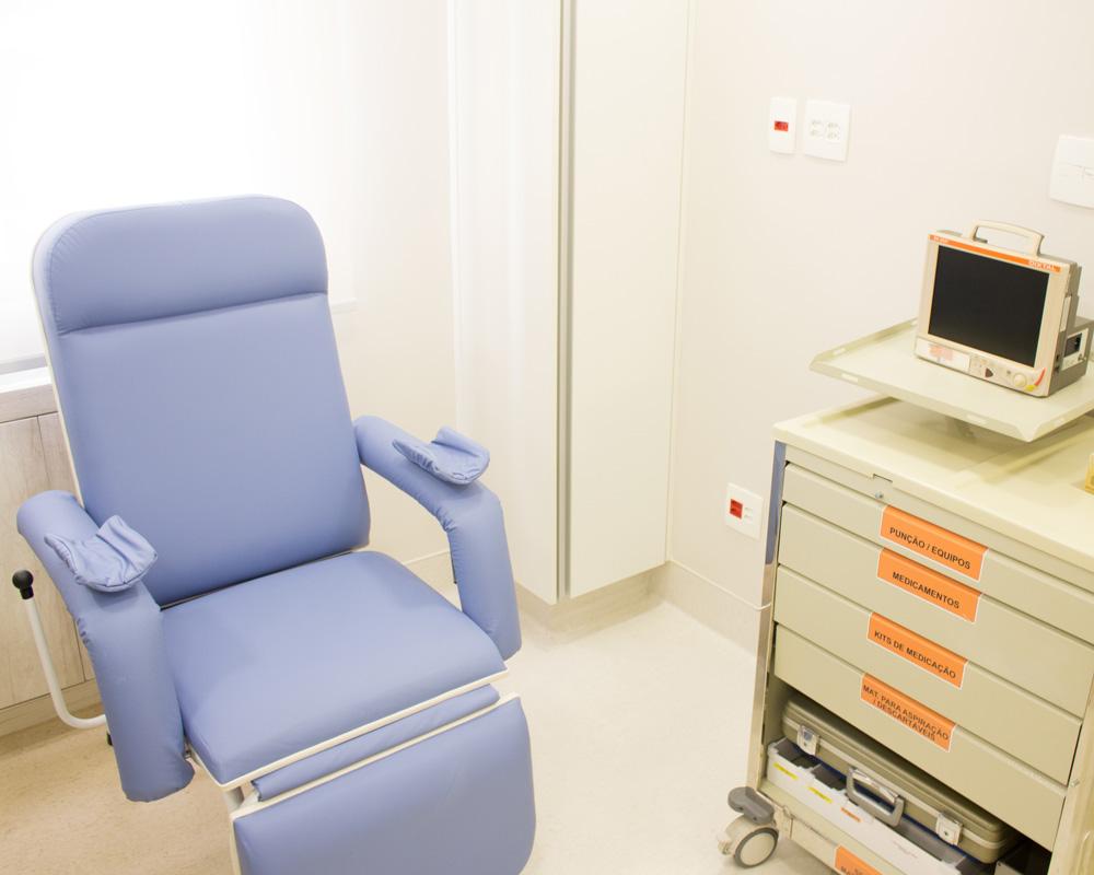 Centro Brasileiro de Urologia | Sala de enxaminação